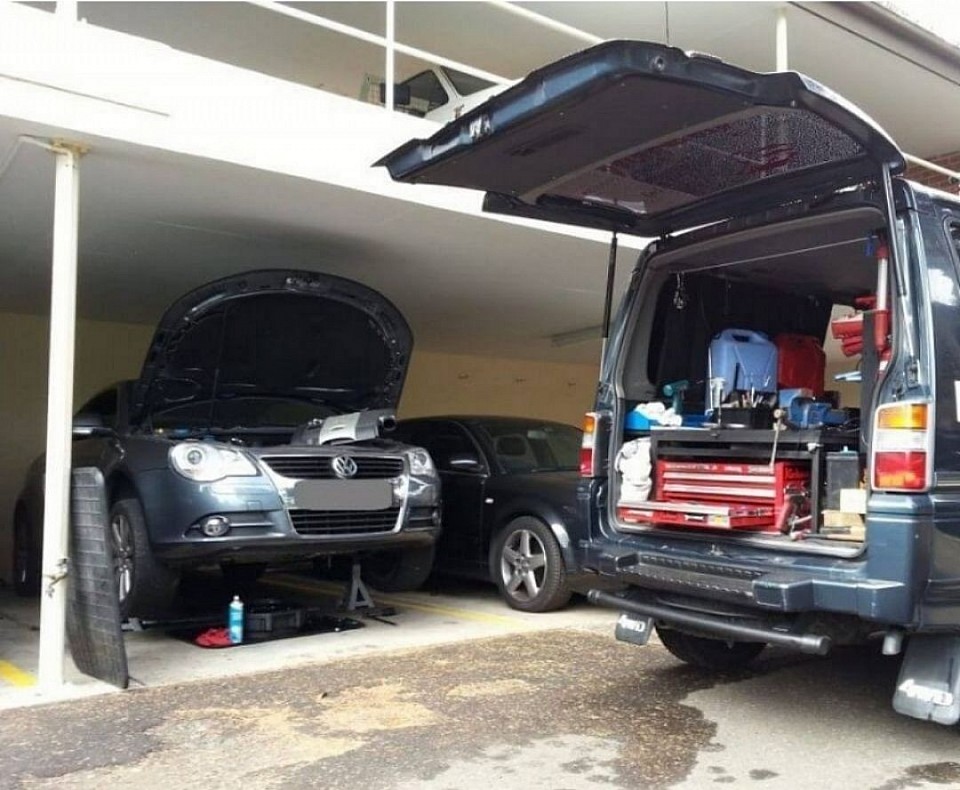 Our Mobile Van Set-Up